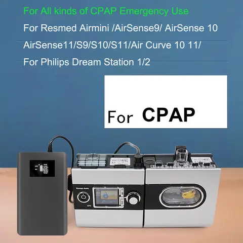 بنك طاقة PWEITE PD 100W DC CPAP جديد 2026 بجهد 12V 15V 19V 24V وشدة 3A 4A 3.75A لـ Resmed 9 Airsense 10 Aircurve 10 11 Dream Station 2