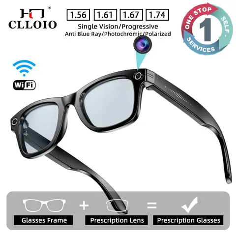 CLLOIO Akıllı Bluetooth Kameralı Gözlük