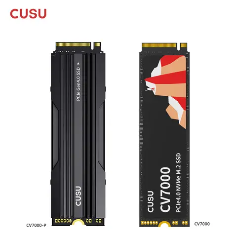 CUSU SSD NVMe M.2 2280 4TB 2TB 1TB SSD Internal Solid State Hard Disk SSD M2 PCIe 4.0x4 Drive for PS5 Laptop PC