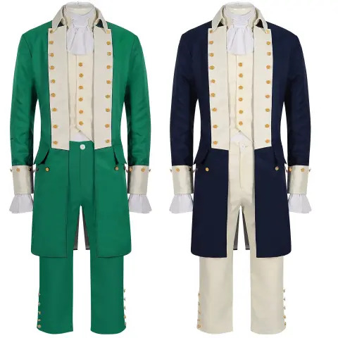 Dress Washington Alexander Retro Tailcoat Suit Stage Performance Halloween