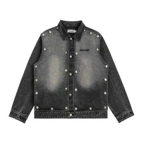 Men's American Retro Washed Denim Jacket