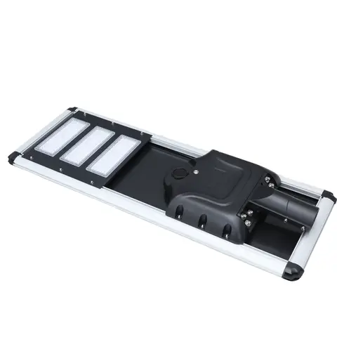 كشاف شوارع LED متكامل بالطاقة الشمسية Hepu IP66 50W-180W هيكل ألومنيوم مقاوم للماء للاستخدام الخارجي-للطرق السريعة