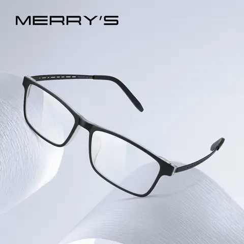 MERRYS DESIGN Saf Titanyum Ultra Hafif Unisex Gözlük Çerçevesi S2822