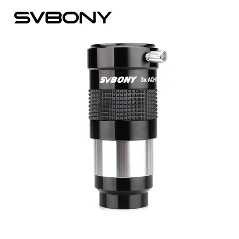 عدسة عدسة تلسكوب من SVBONY-Barlow ، 3x متعددة المغلفة بالكامل ، متقدمة Achromatic SV136 ، 1.25"