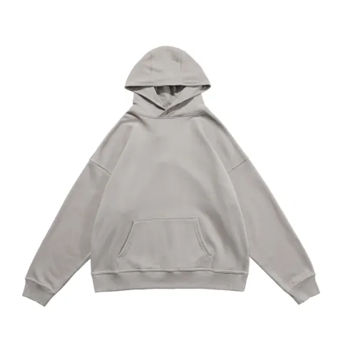 Erkek Klasik Kapüşonlu Sweatshirt