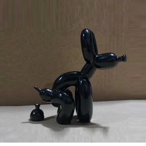 Modern Art Balloon Dog Animal Decorative Statue