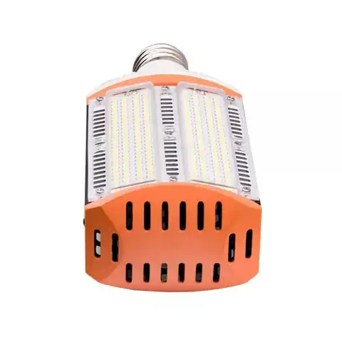 مصباح LED مجداف بقدرة 80W و8000 لومن وتصنيف مزدوج لمقاومة الماء IP65 وجهاز تحكم عن بعد، مصباح شارع شمسي بـ لومن عالي