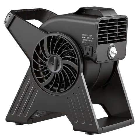مروحة محمولة 33 سم 300 CFM 3 سرعات للتجفيف والتبريد