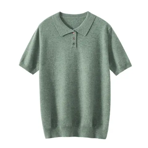 Erkek Polo Yaka Kaşmir Kazak