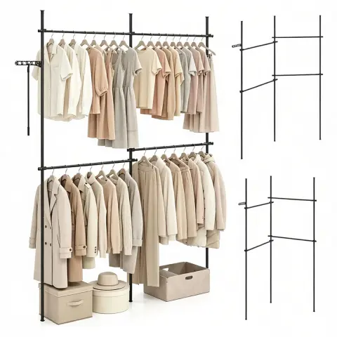 Clothing Supplies with Non-Slip 102.5 Inches