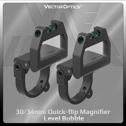 Vectoroptics التكتيكية فقاعة الماء مستوى الدائري ل 30 مللي متر/34 مللي متر أنبوب نطاق سبائك الصلب التوازن حامل جبل السكك الحديدية الصيد الملحقات