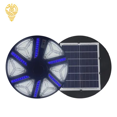 2000W Waterproof Outdoor LED Solar Garden Light UFO Style IP65 ABS Street Light