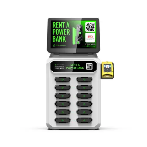 12 Slots Classic Sharing Power Bank Rental Station Aluguel Power Bank Phone Charging Vending Machine with Pos Commercial Locker