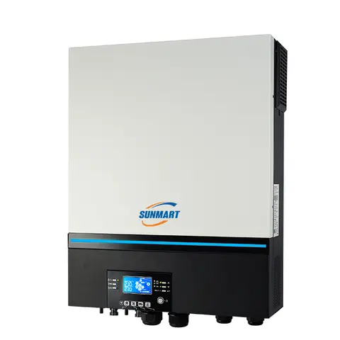 Best Discount 11k Grid Pure Sine Wave Solar Inverter 48v 150A MPPT Controller PV Range 90-500v Single AC Phase 60Hz Parallel