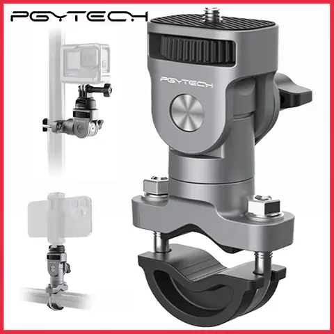 PGYTECH U-Bolt Mount For 12.7 to 33mm Tubes For Bicycle/Vehicle Series Cycling Action Camera Smartphones