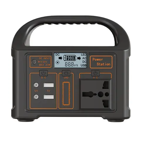 محطة طاقة محمولة LiFePO4 MPPT بقدرة 100W، وحدة تخزين طاقة متنقلة صغيرة للأماكن الخارجية، مولد طاقة شمسية فوسفات حديد الليثيوم 110V