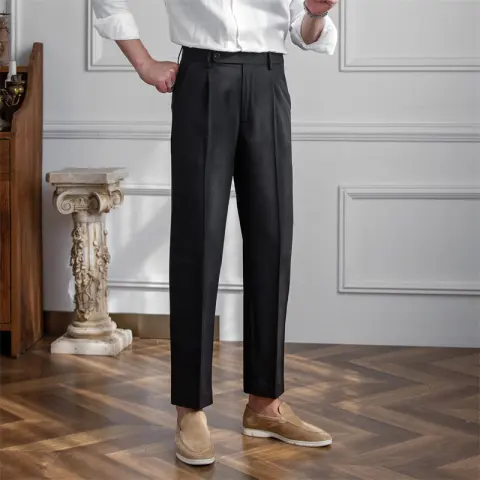 Men's Business Casual Non-Iron Trousers