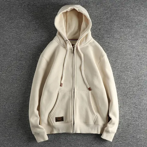 Iceupsnow Erkek Kalın Bol Uzun Kollu Kapüşonlu Sweatshirt