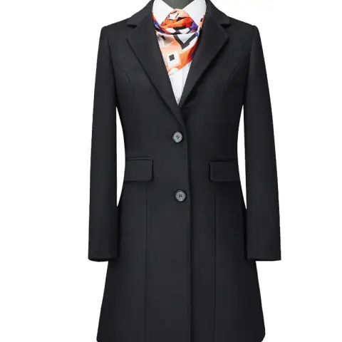 Women's Slim Fit Woolen Coat