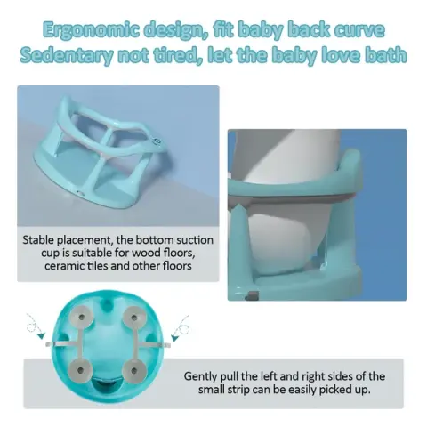 Baby Bath Seat Non-Slip Shower Chair