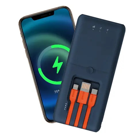 Hot Selling 10W Ultra-Slim High-Capacity Portable WiFi Hotspot Power Bank with Fast Charging USB Interface