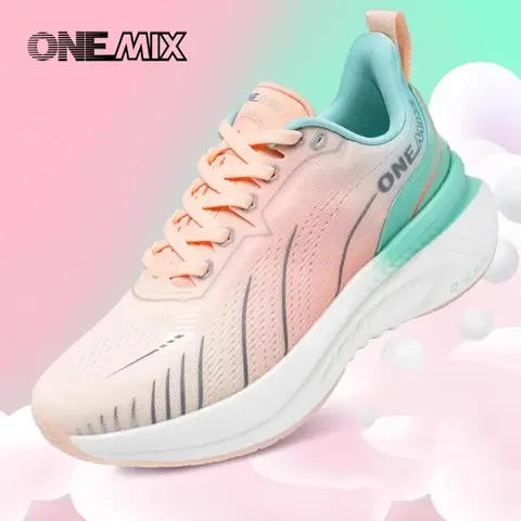 حذاء جري ONEMIX للجنسين بتفاصيل عاكسة