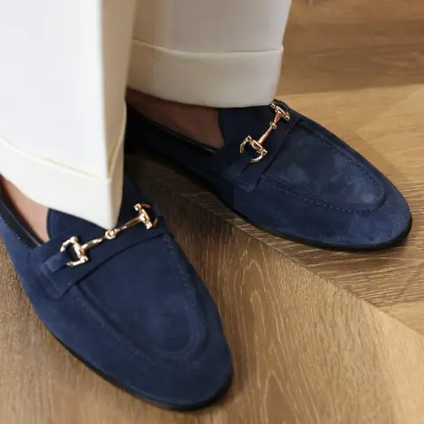 Men's Slip-On British Casual Shoes with Thick Sole