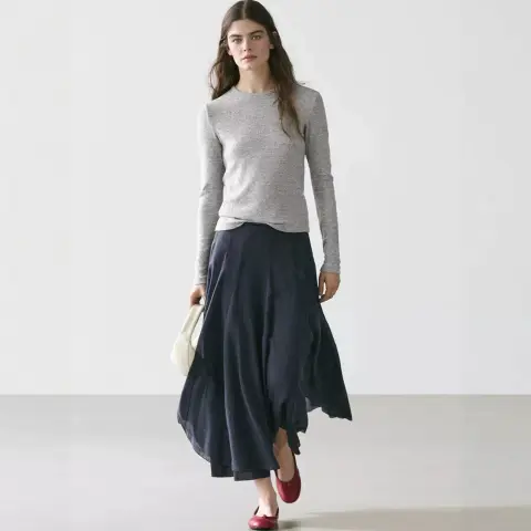 Women's Casual Long Fishtail Skirt