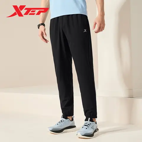 Xtep Woven Track Pants For Men Summer Breathable Men's Sweatpants Comfortable Sporty Everyday Outdoor Bottoms 876229980167