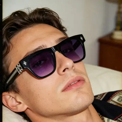 Fashion Brand Classic Cat Eye Large Frame Men's Acetate Sunglasses Casual Retro Carving Pattern Women's Luxury Sunglasses UV400