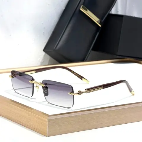 JD R01 54-20-145 Top Quality Mens Sunglasses for Women Retro trend Luxury Acetate Titanium UV400 Designer Sunglasses Frame