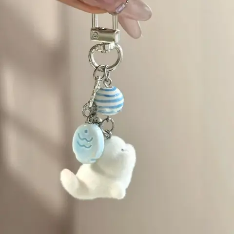 Cute Dolphin Alloy Phone Charm and Bag Pendant