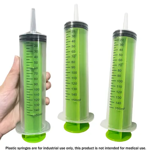150ml Large Plastic Syringes for Gardening, Lab Use & More - Versatile for Measuring, Watering, Refilling & Filtering 1 count