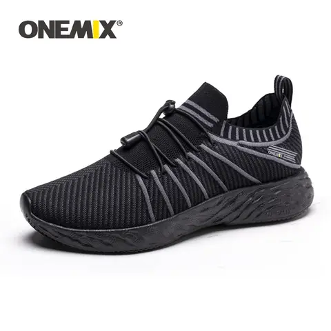 حذاء جري ONEMIX للجنسين محبوك سهل الارتداء ومقاوم للماء