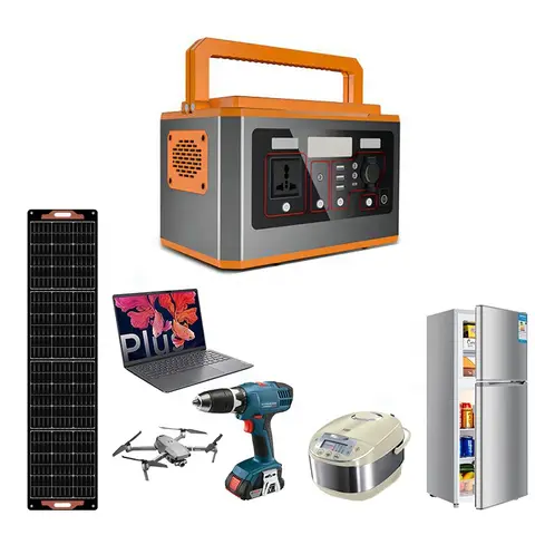 Jackery Portable Solar LiFePO4 Power Station 500W MPPT Jump Starter Flashlight Cigar Lighter External Battery Car Power