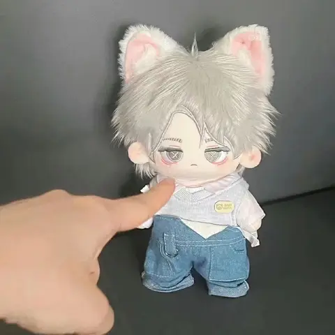 20 سنتيمتر أنيمي لعبة الهوية الخامس المحنط ايسوب كارل Kawaii تأثيري القطن دمية الجسم الأذن مجموعة المشجعين لينة بلوشيز لعبة الهدايا