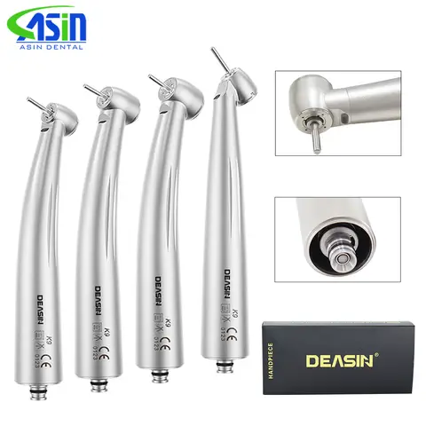 Dental High Speed Handpiece Dental Air Turbine Hand Piece Rotor Tip N-coupling Type With Stainless Steel Body For Teeth Whiting
