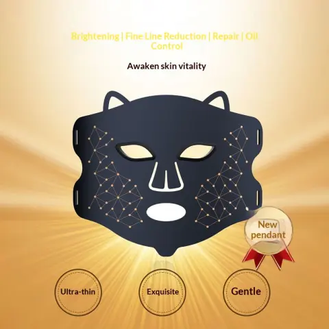 Cross-border New Product Large LED Light Home Facial Mask Device